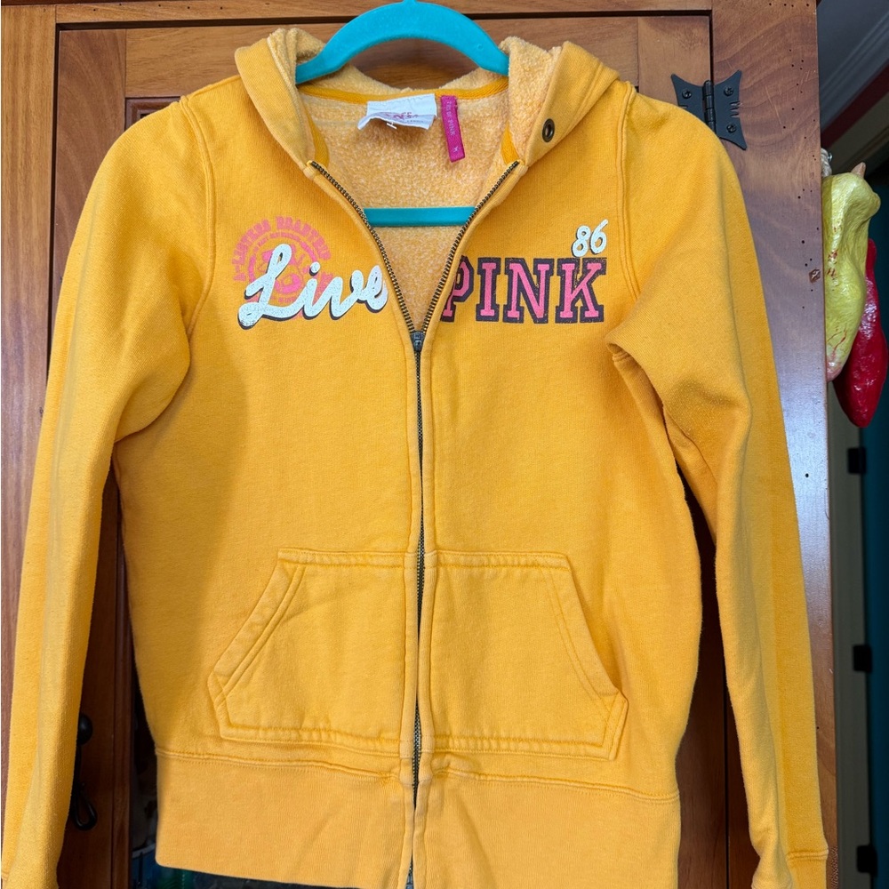Victoria’s Secret PINK Sweatsuit-Yellow, XS